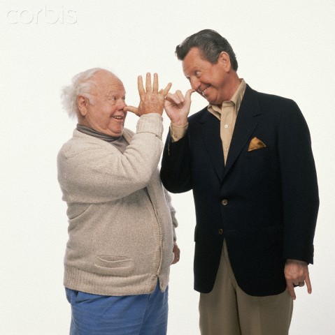 Mickey Rooney and Donald O'Connor 2 for the show and later doing Neil Simon Sunshine Boys.