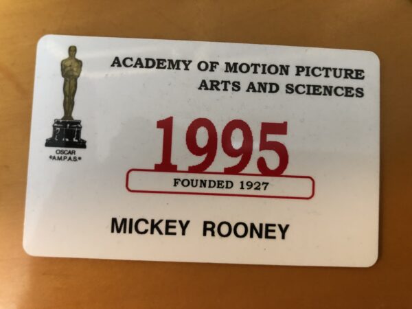 1995 Academy card