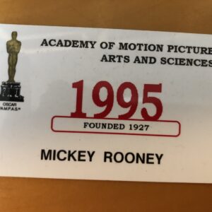 1995 Academy card