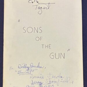 Mickey Rooney's Script: Sons of the Gun
