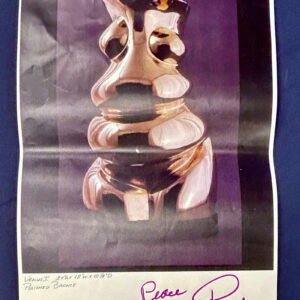 Mickey Rooney Autographed Sculptor's Print