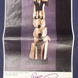 Mickey Rooney Autographed Sculptor's Print
