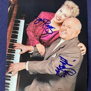 Mickey Rooney and Jan Rooney Autographed Photo