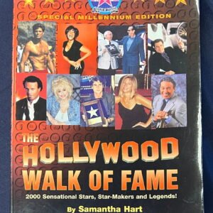 2000 Hollywood Walk of Fame Book Signed by Author Samantha Hart Inscribed to Mickey and Jan